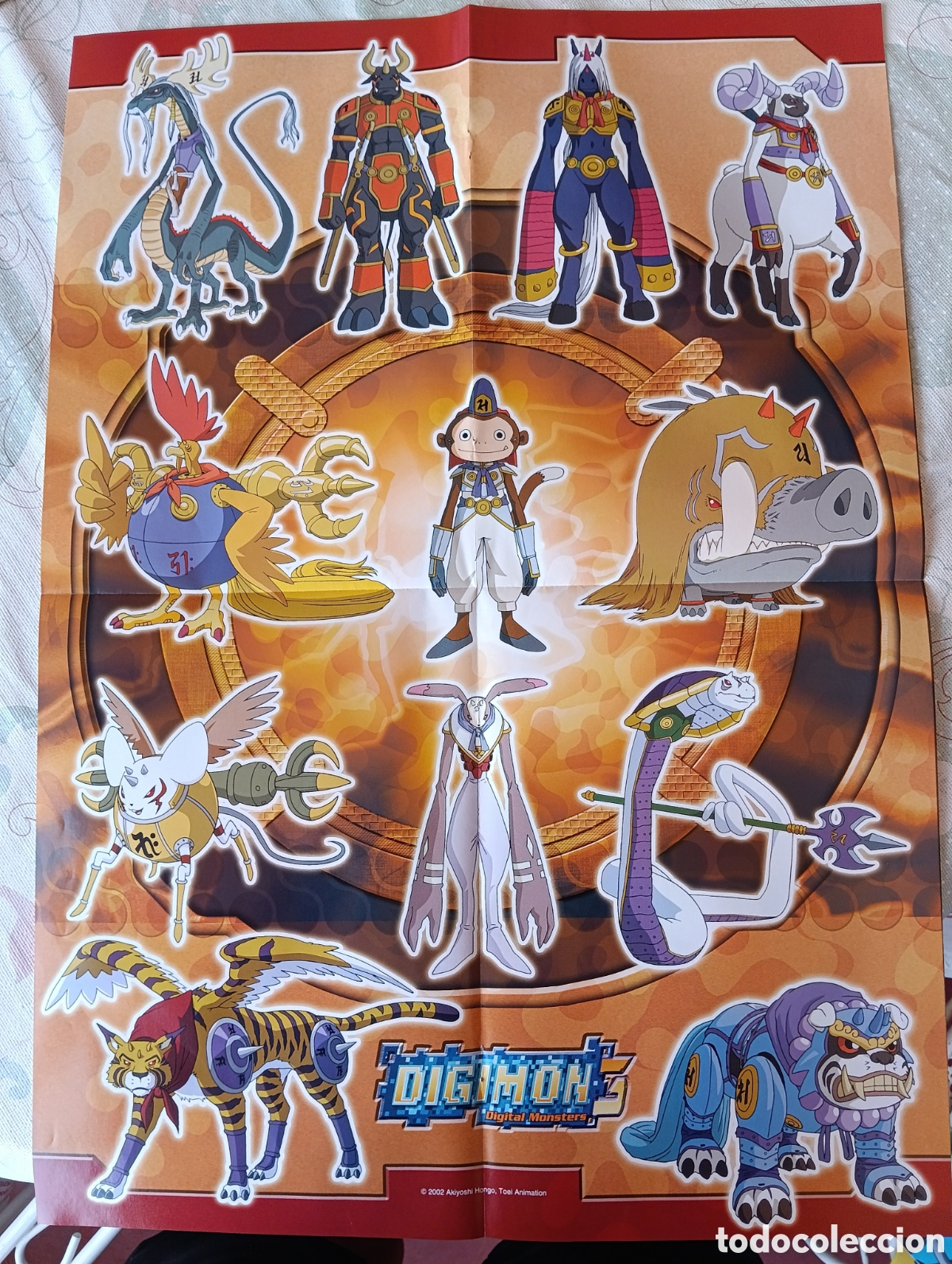 Otros art&iacute;culos de coleccionismo en papel: Poster Serie Digimon 3