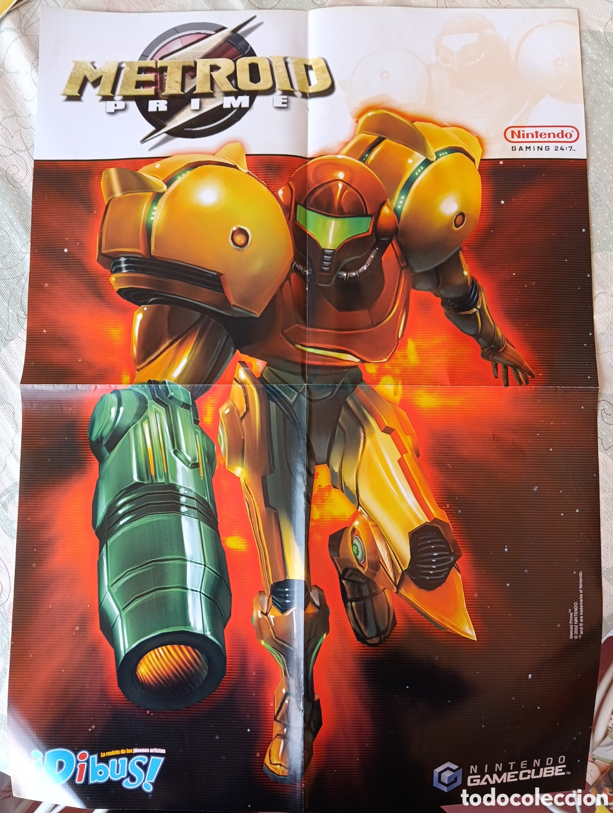 Otros art&iacute;culos de coleccionismo en papel: Poster Metroid Prime