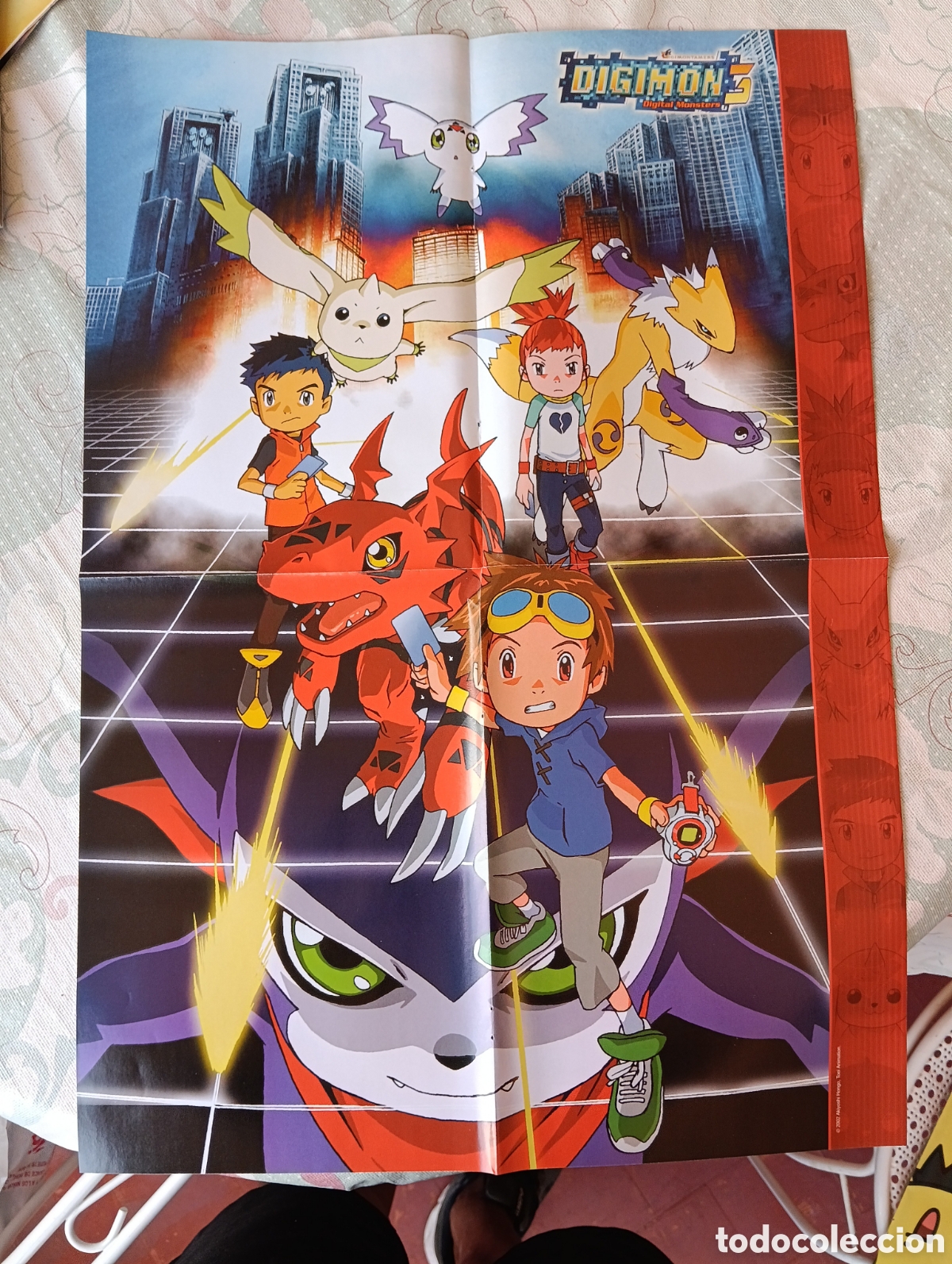 Otros art&iacute;culos de coleccionismo en papel: Poster Serie Digimon 3