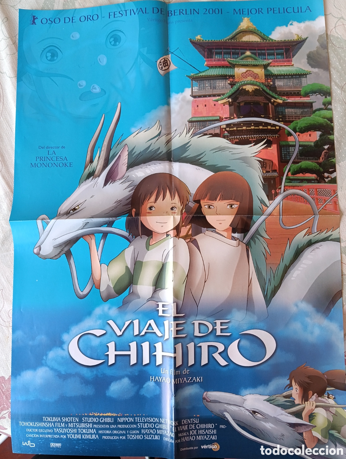Otros art&iacute;culos de coleccionismo en papel: Poster El viaje de Chihiro