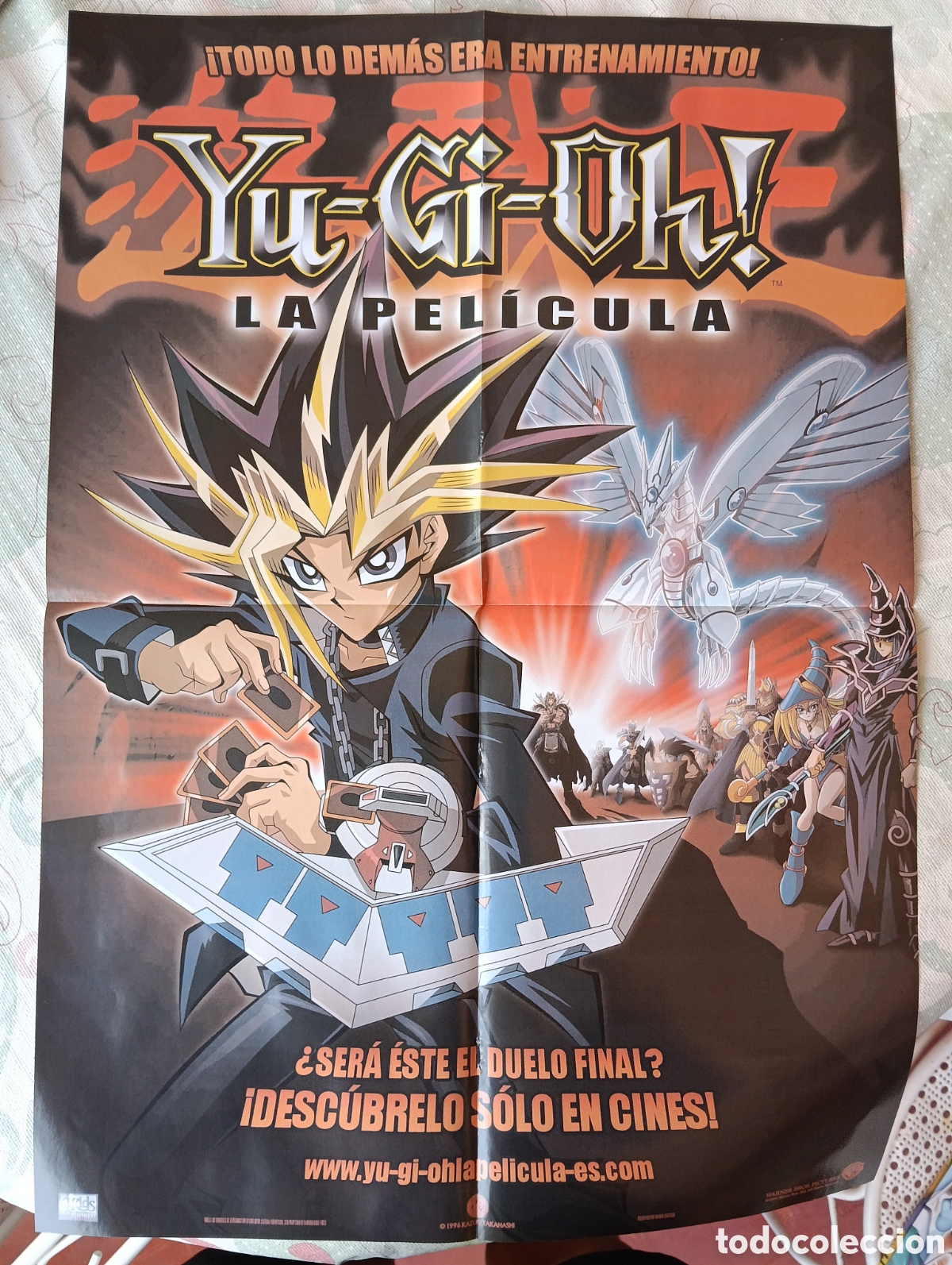 Otros art&iacute;culos de coleccionismo en papel: Poster Yu-gi-oh! La pel&iacute;cula