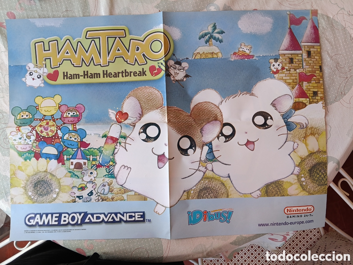 Otros art&iacute;culos de coleccionismo en papel: Poster Hamtaro Ham-Ham Heartbreak