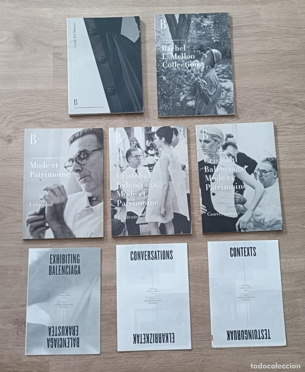 Otros art&iacute;culos de coleccionismo en papel: Lote publicaciones del Museo CRIST&Oacute;BAL BALENCIAGA, Getaria, Guia, Folletos, Cat&aacute;logos, etc