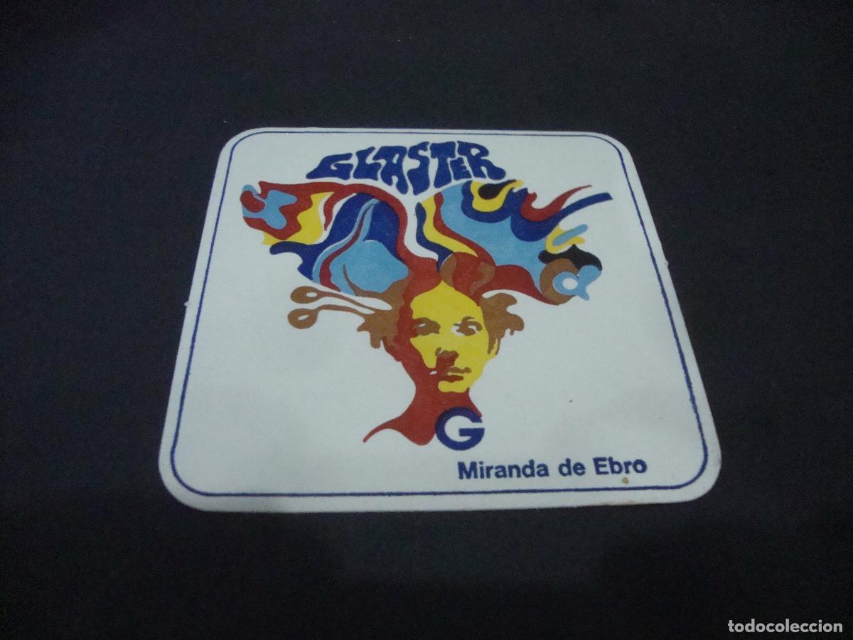 Otros art&iacute;culos de coleccionismo en papel: POSAVASOS DISCOTECA GLASTER MIRANDA DE EBRO