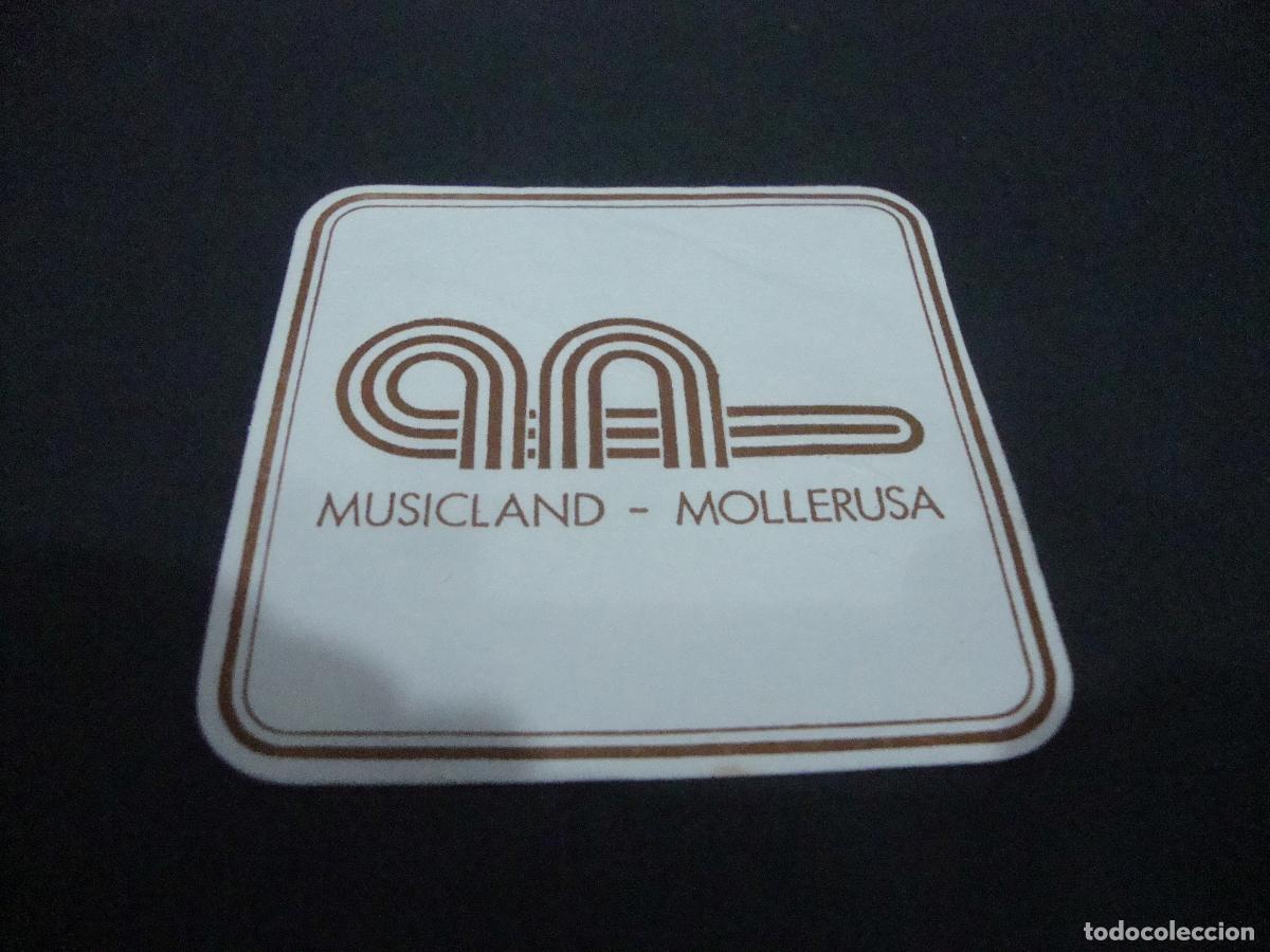 Otros art&iacute;culos de coleccionismo en papel: POSAVASOS DISCOTECA MUSICLAND MOLLERUSA