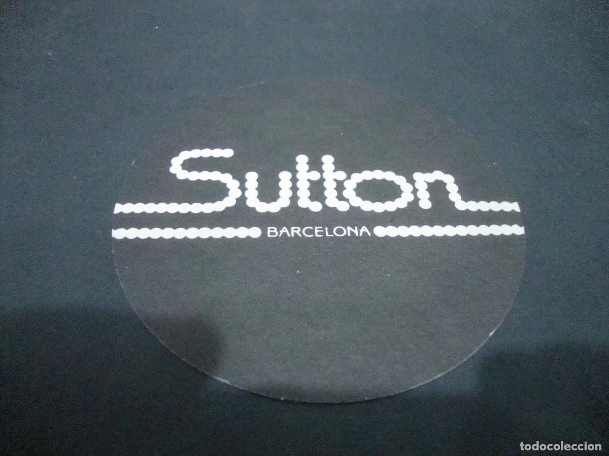 Altri oggetti di carta: POSAVASOS DISCOTECA SUTTON BARCELONA