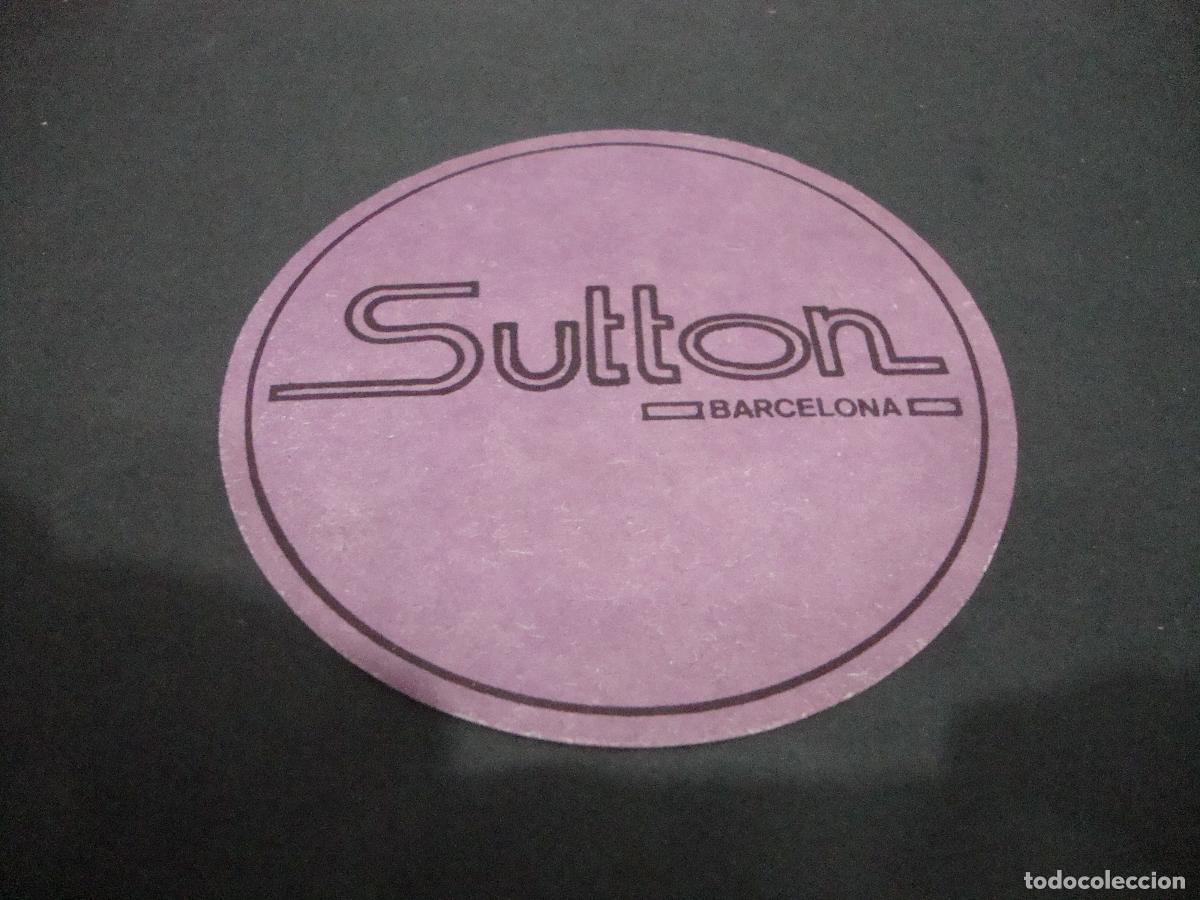 Altri oggetti di carta: POSAVASOS DISCOTECA SUTTON BARCELONA