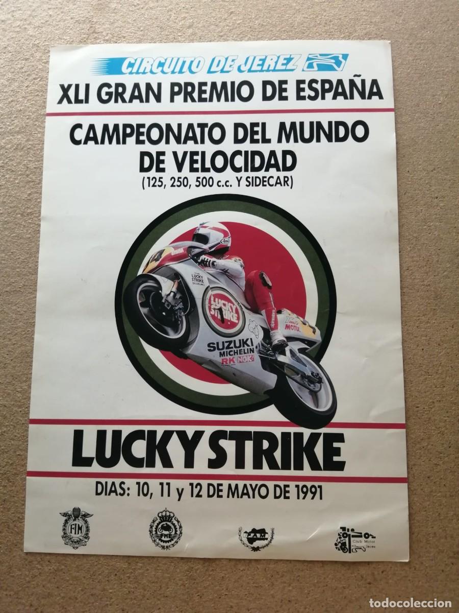 Otros art&iacute;culos de coleccionismo en papel: ANUNCIO. XLI GRAN PREMIO DE ESPA&Ntilde;A. CAMPEONATO DEL MUNDO DE VELOCIDAD (1991) LUCKY STRIKE