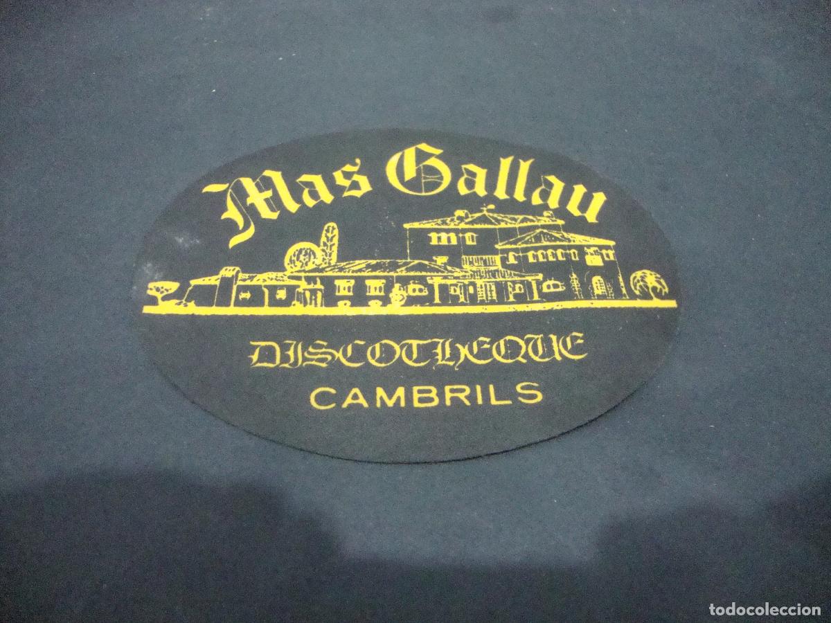 Otros art&iacute;culos de coleccionismo en papel: POSAVASOS DISCOTECA MAS GALLAU CAMBRILS