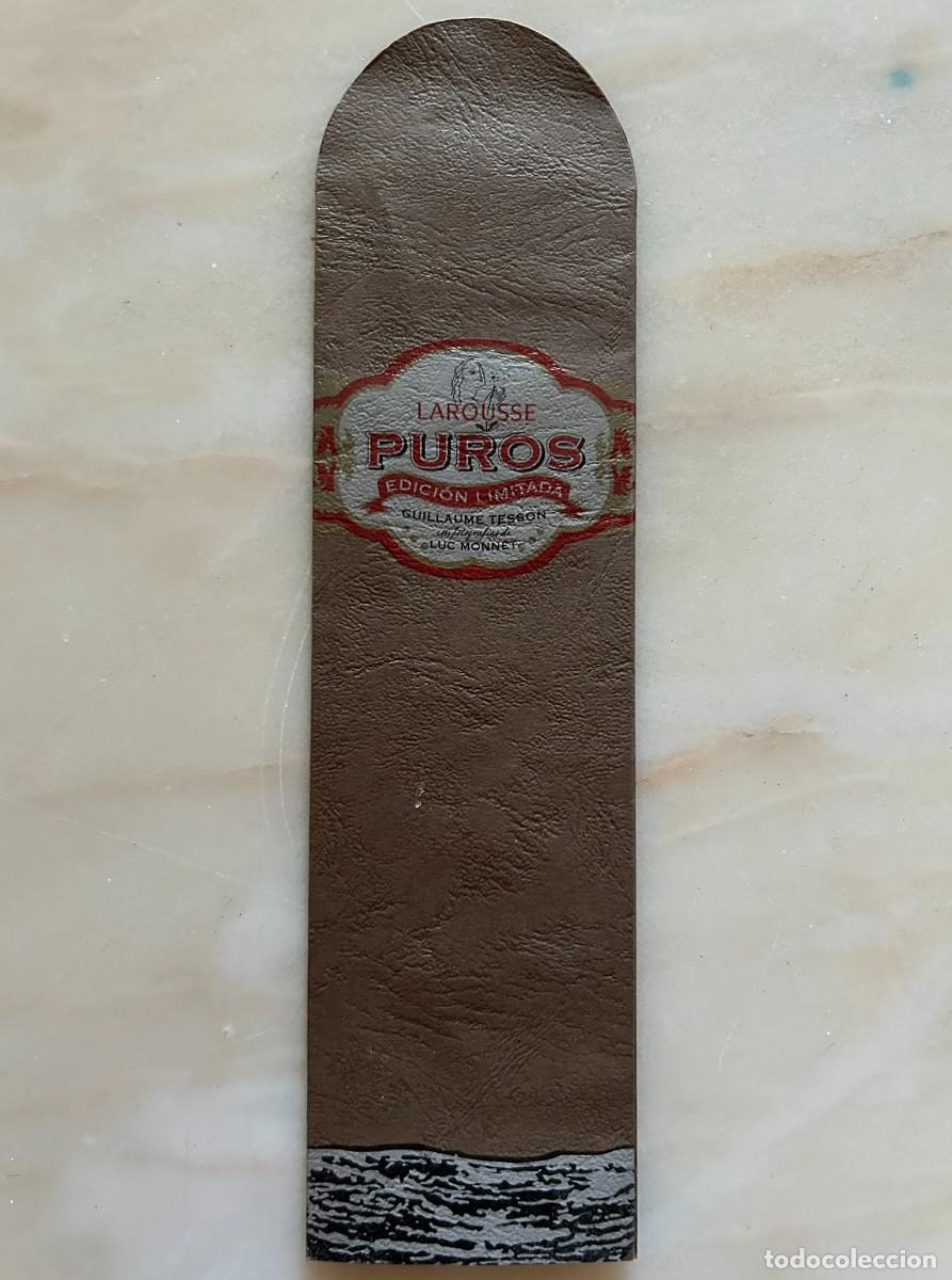 Otros art&iacute;culos de coleccionismo en papel: FUNDA DE PAPEL EN FORMA DE PURO PROMOCI&Oacute;N DEL LIBRO PUROS EDICI&Oacute;N LIMITADA DE GUILLAUME TESSON