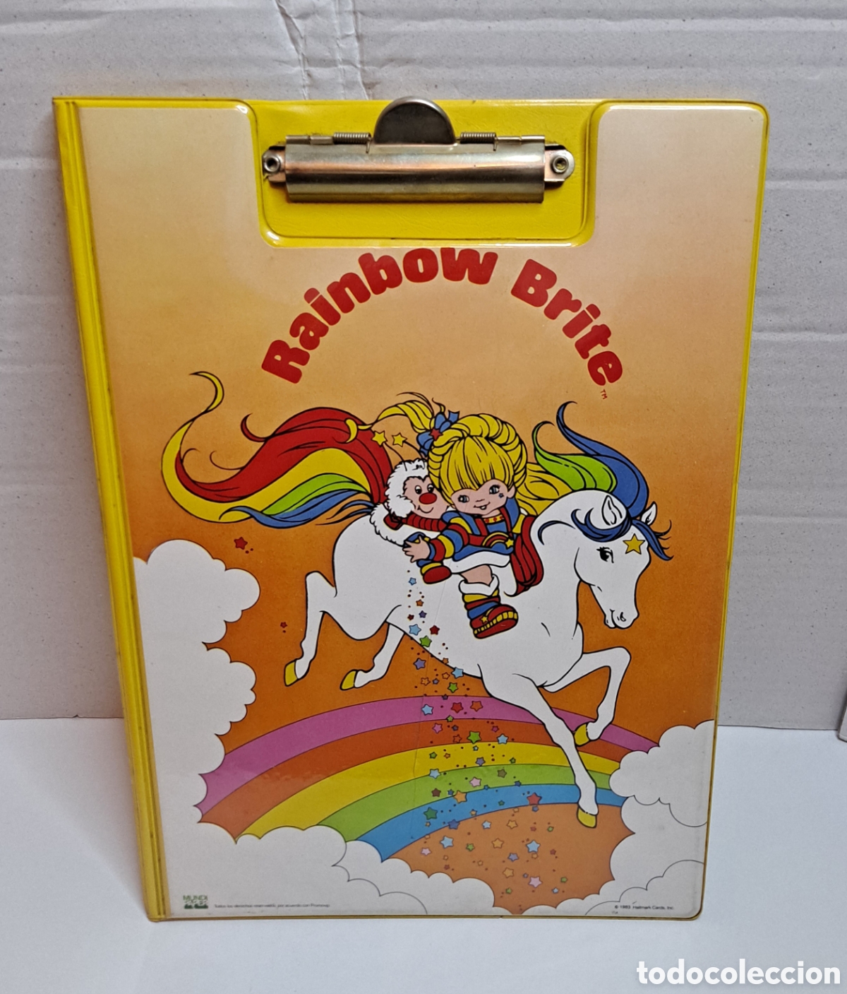 Otros art&iacute;culos de coleccionismo en papel: RAINBOW BRITE. CARPETA PORTAFOLIOS. NUEVA. SIN ESTRENAR. 33 X 24 CM. 1983. MUNDI PAPER.