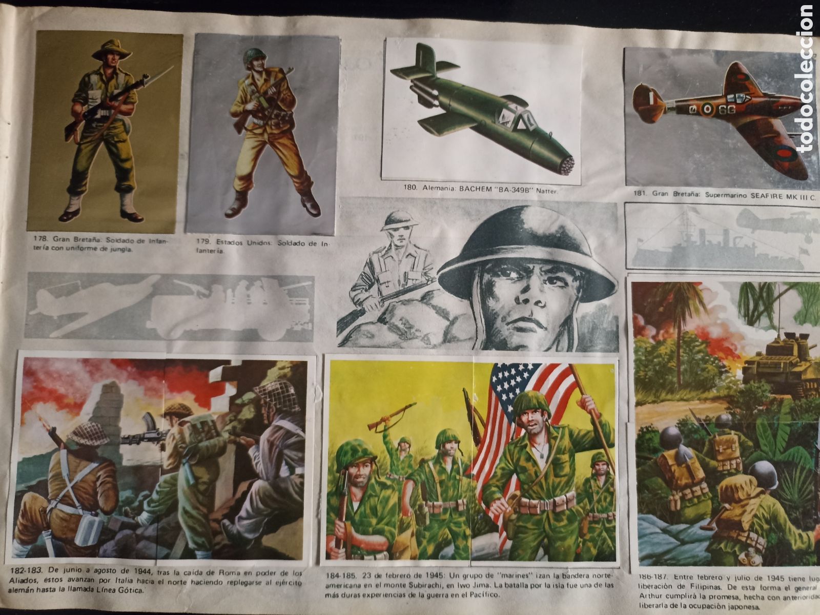 Otros art&iacute;culos de coleccionismo en papel: Album Hechos y Soldados del siglo XX album completo