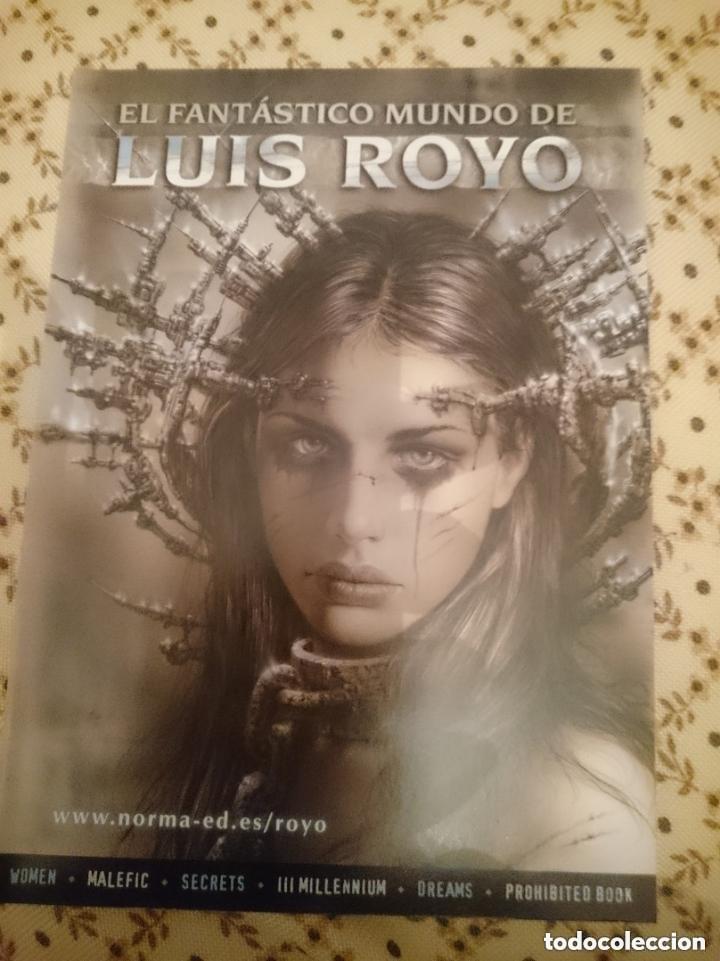 Otros art&iacute;culos de coleccionismo en papel: FOLLETO - EL FANTASTICO MUNDO DE LUIS ROYO -A&Ntilde;OS 90 -MIRAR FOTOS