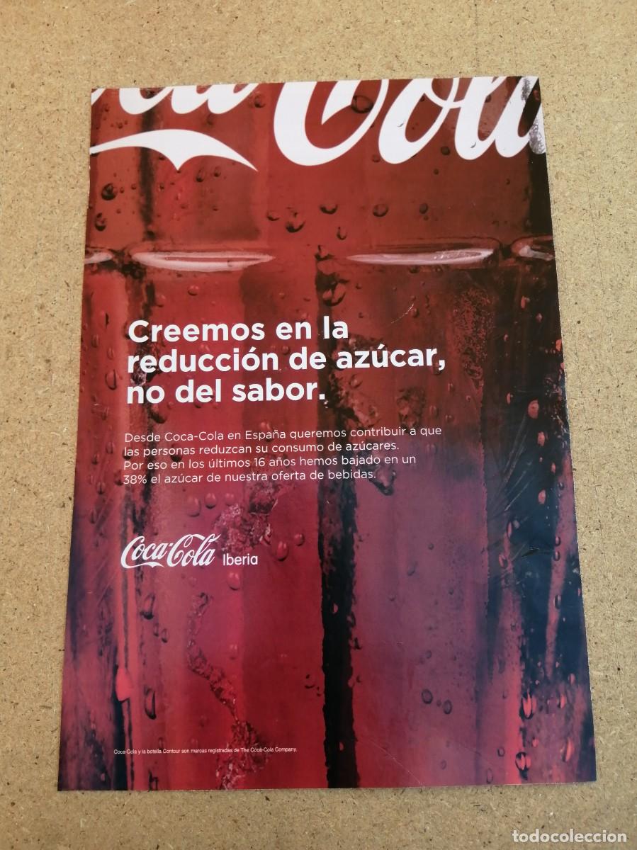 Otros art&iacute;culos de coleccionismo en papel: ANUNCIO COCA COLA ZERO