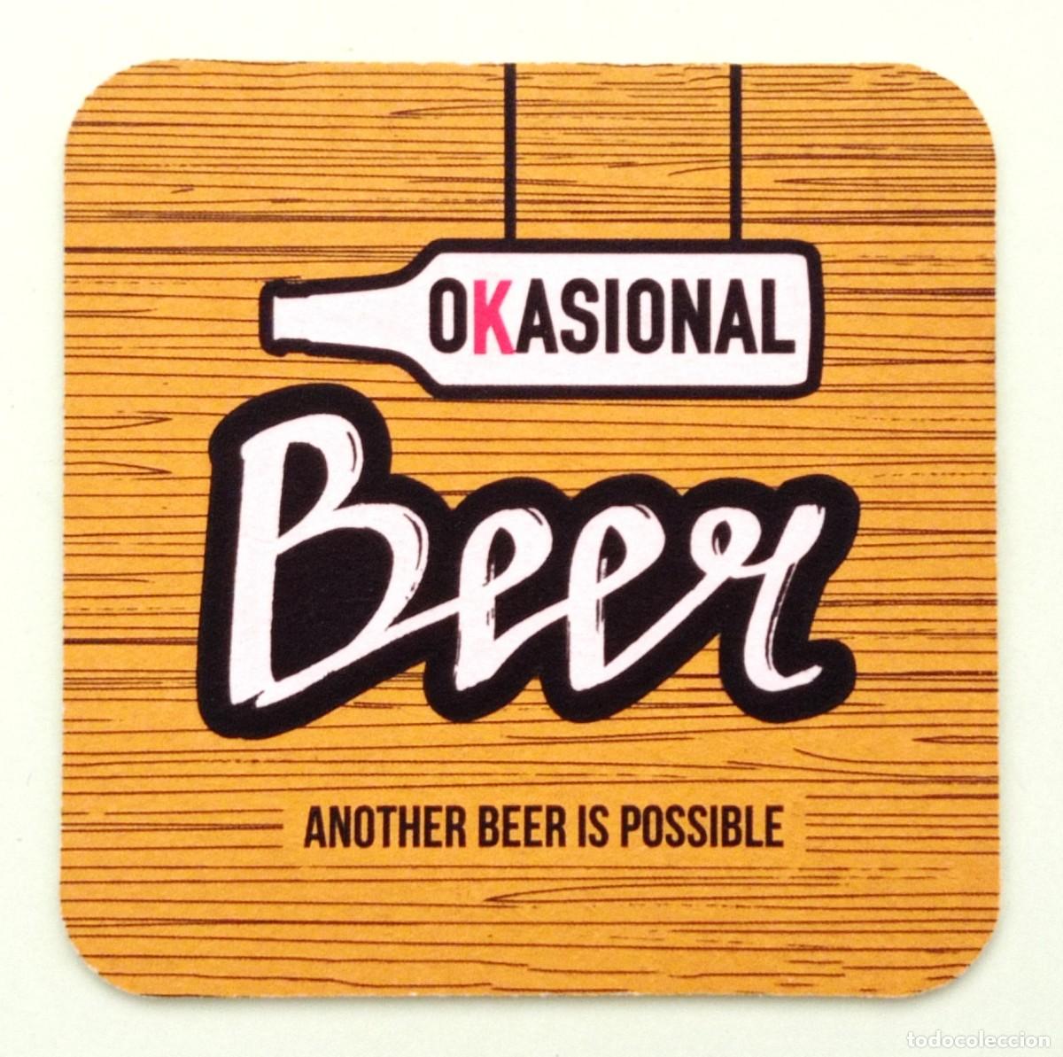 Otros art&iacute;culos de coleccionismo en papel: POSAVASO OKASIONAL BEER DE BARCELONA (ESPA&Ntilde;A)