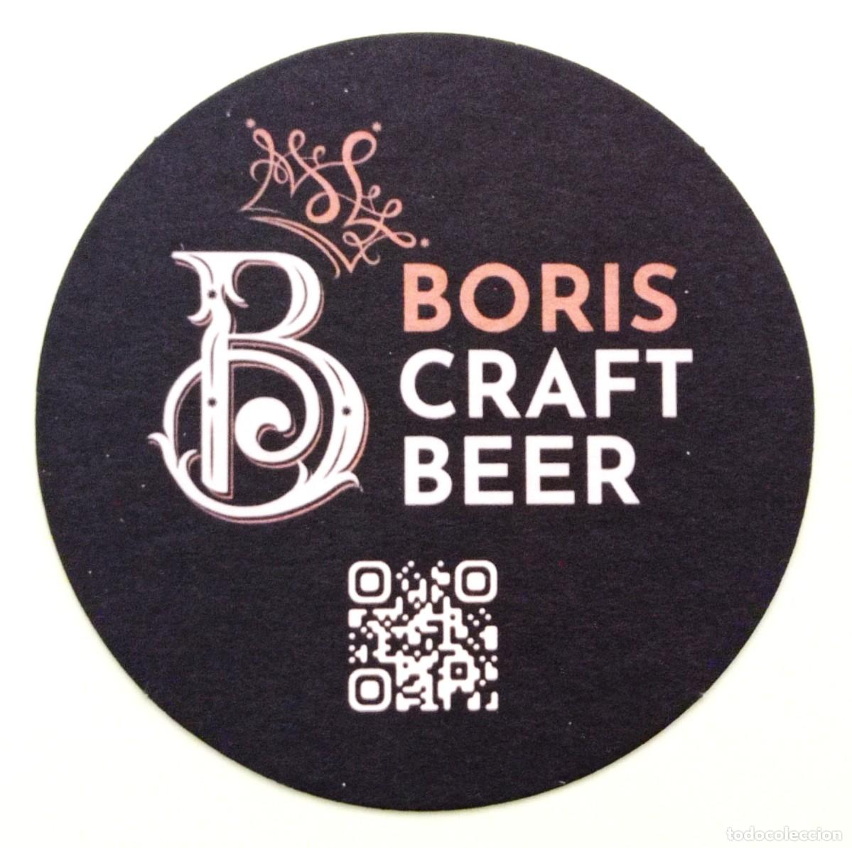 Otros art&iacute;culos de coleccionismo en papel: POSAVASO CERVEZA BORIS (PRINCIPADO DE ANDORRA)