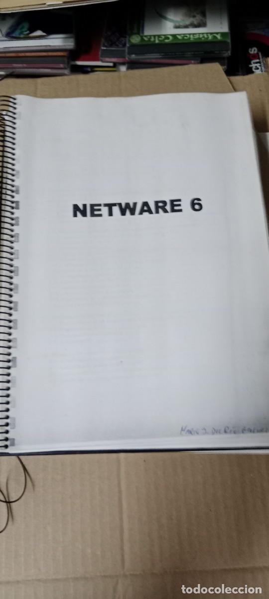 Otros art&iacute;culos de coleccionismo en papel: NETWARE 6 FOTOCOPIADO GG-MAR25