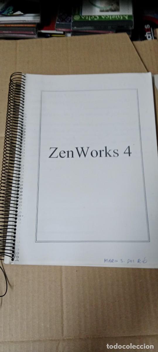 Otros art&iacute;culos de coleccionismo en papel: ZEN WORKS 4 FOTOCOPIADO GG-MAR25