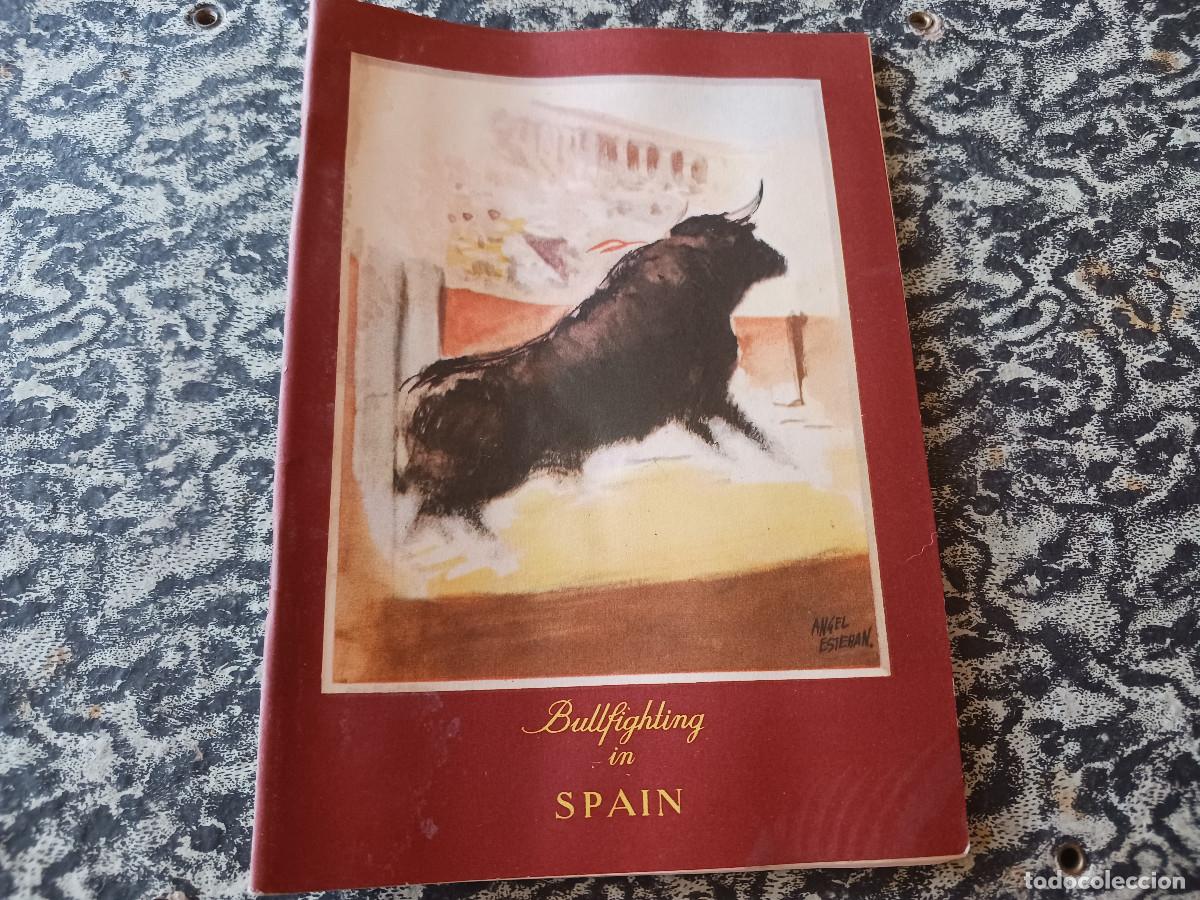Otros art&iacute;culos de coleccionismo en papel: las corridas de toros en espa&ntilde;a, bullfighting in spain, idioma ingles, ilustra angel esteban