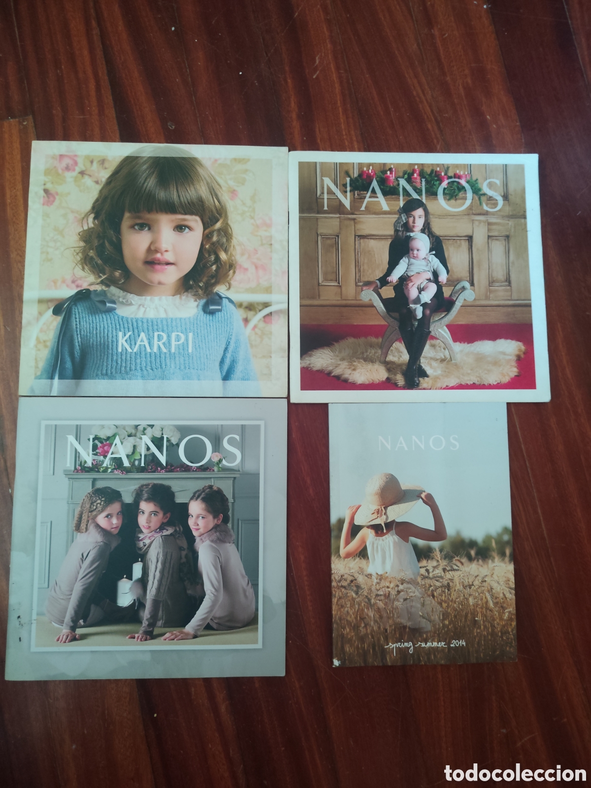 Otros art&iacute;culos de coleccionismo en papel: Lote 4 Cat&aacute;logos Moda Infantil Nanos y Karpi (Spring/Summer 2014, Oto&ntilde;o e Invierno)