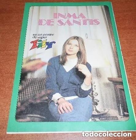 Otros art&iacute;culos de coleccionismo en papel: POSTER DE INMA DE SANTIS DE LA REVISTA INFANTIL LILY - A&Ntilde;O 1979