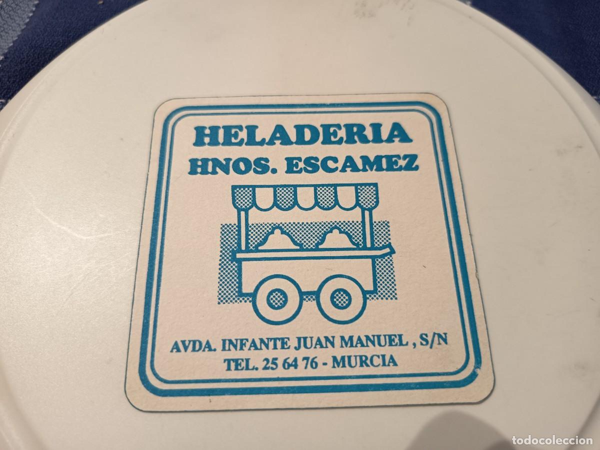 Otros art&iacute;culos de coleccionismo en papel: POSAVASOS HELADERIA HNOS ESCAMEZ-MURCIA