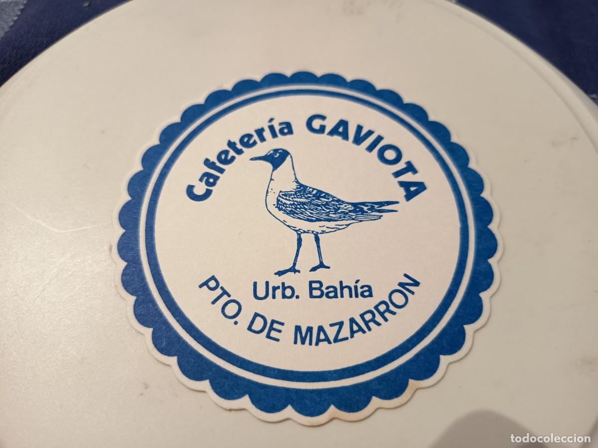 Otros art&iacute;culos de coleccionismo en papel: POSAVASOS CAFETERIA GAVIOTA-PTO DE MAZARRON-MURCIA