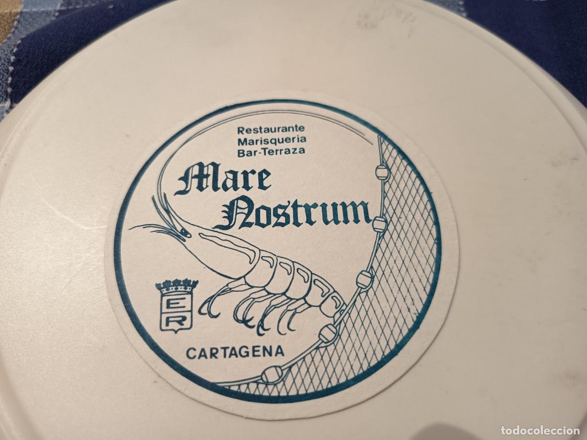 Otros art&iacute;culos de coleccionismo en papel: POSAVASOS RESTAURANTE MARE NOSTRUM-CARTAGENA-MURCIA