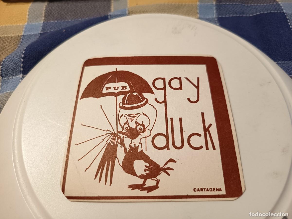 Otros art&iacute;culos de coleccionismo en papel: POSAVASOS PUB GAY DUCK-CARTAGENA-MURCIA