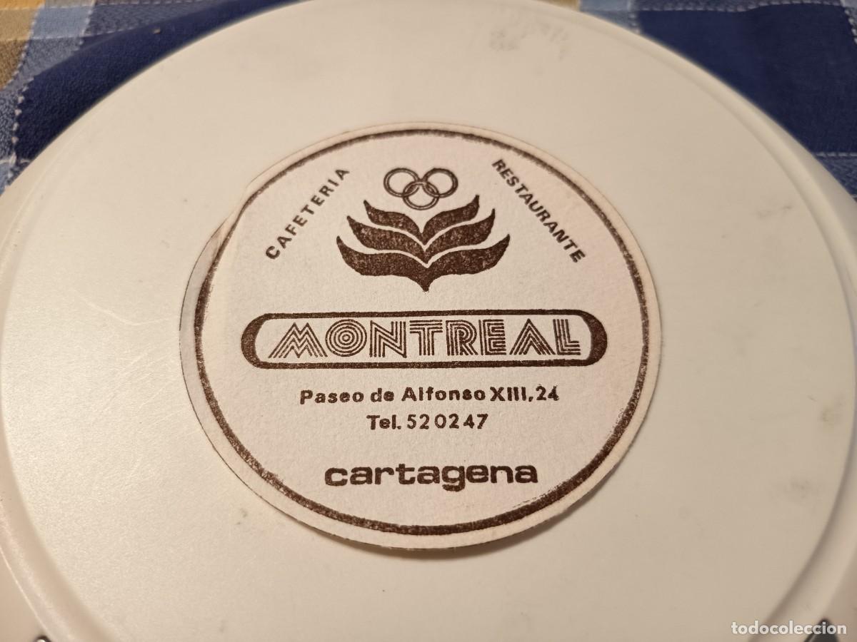 Otros art&iacute;culos de coleccionismo en papel: POSAVASOS CAFETERIA MONTREAL-CARTAGENA-MURCIA