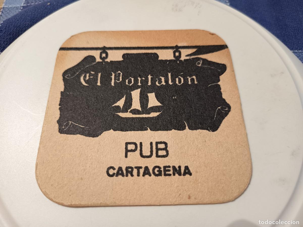 Otros art&iacute;culos de coleccionismo en papel: POSAVASOS PUB EL PORTALON-CARTAGENA-MURCIA