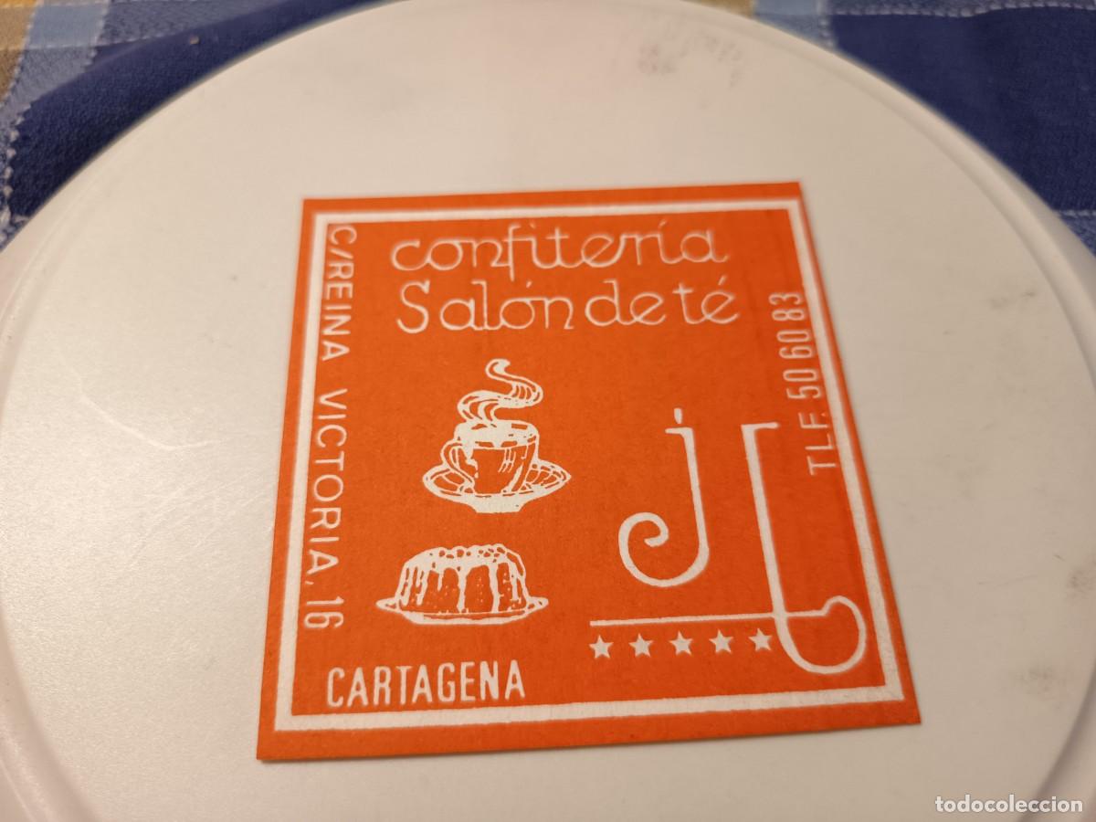 Paper Collecting Others: POSAVASOS SALON DE TE J L-CARTAGENA-MURCIA