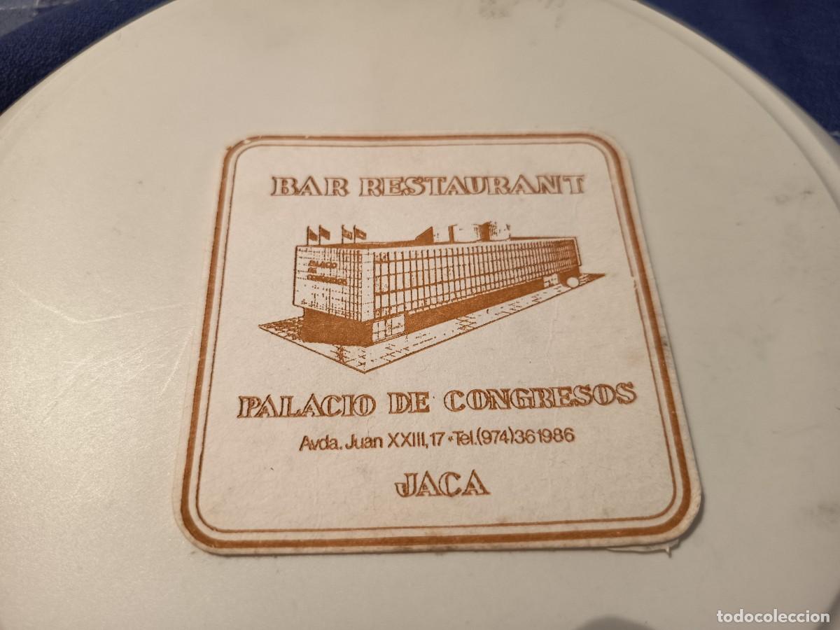Otros art&iacute;culos de coleccionismo en papel: POSAVASOS RESTAURANTE PALACIO DE CONGRESOS-JACA-HUESCA