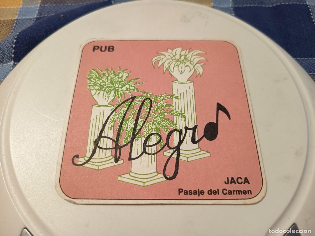 Otros art&iacute;culos de coleccionismo en papel: POSAVASOS PUB ALEGRO-JACA-HUESCA