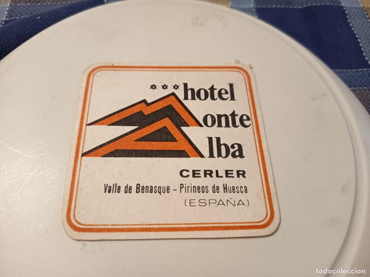 Otros art&iacute;culos de coleccionismo en papel: POSAVASOS HOTEL MONTE ALBA-CERLER-HUESCA