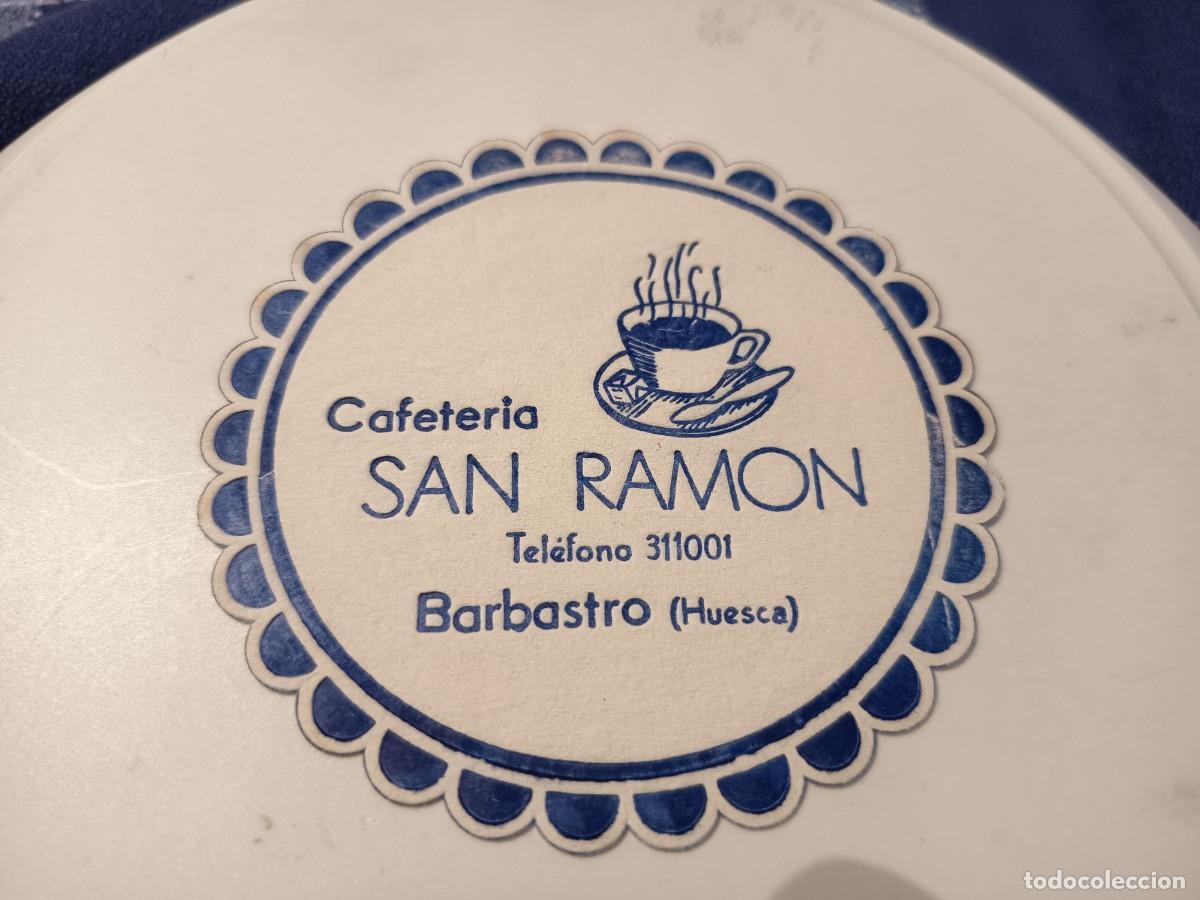 Otros art&iacute;culos de coleccionismo en papel: POSAVASOS CAFETERIA SAN RAMON-BARBASTRO-HUESCA
