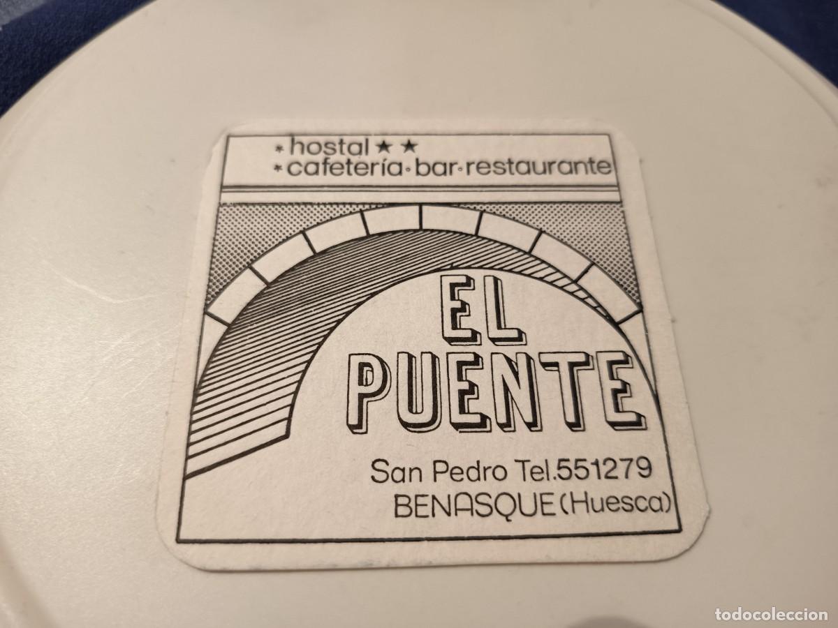 Otros art&iacute;culos de coleccionismo en papel: POSAVASOS HOSTAL RESTAURANTE EL PUENTE-BENASQUE-HUESCA