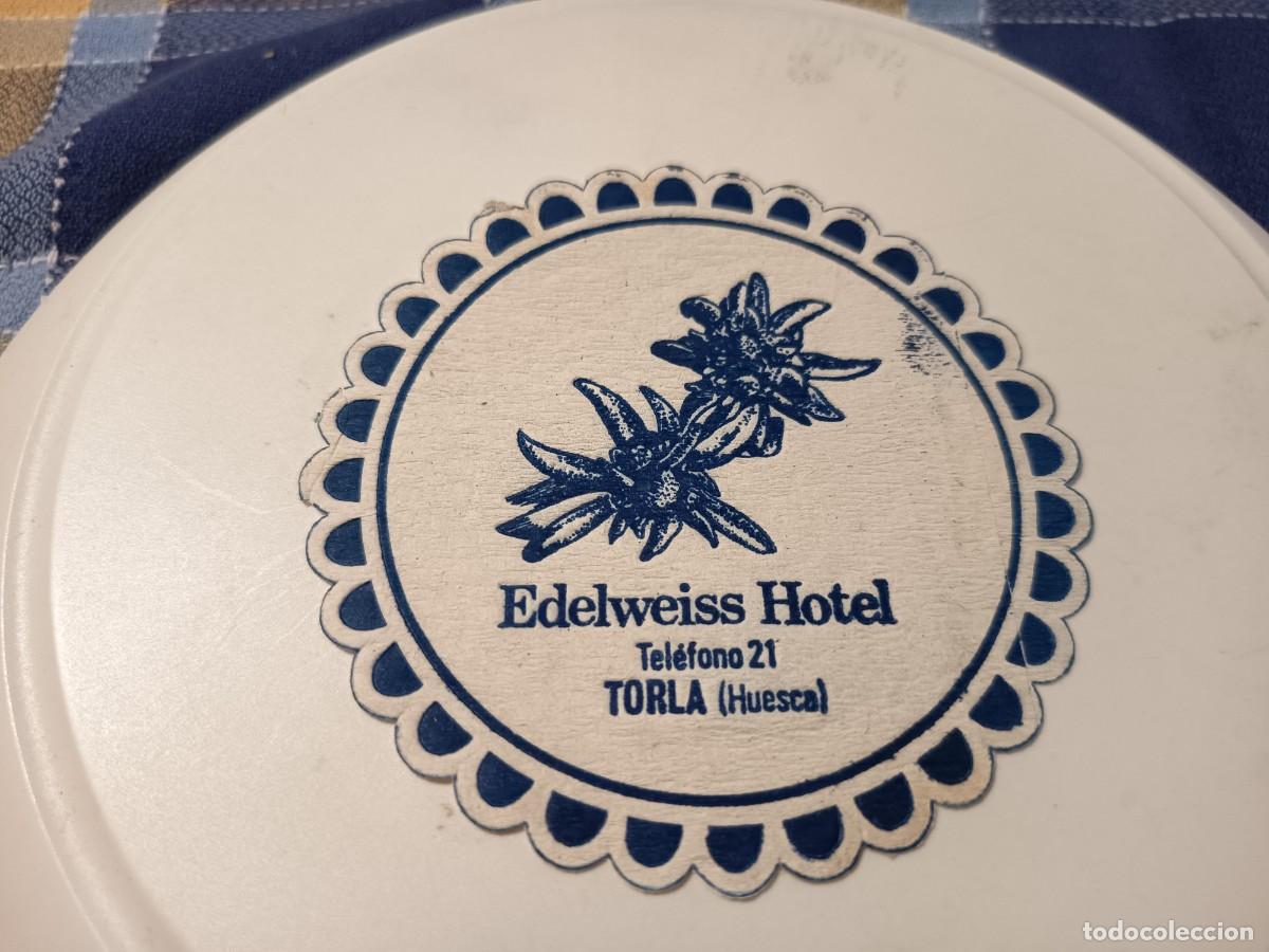 Otros art&iacute;culos de coleccionismo en papel: POSAVASOS HOTEL EDELWEISS-TORLA-HUESCA