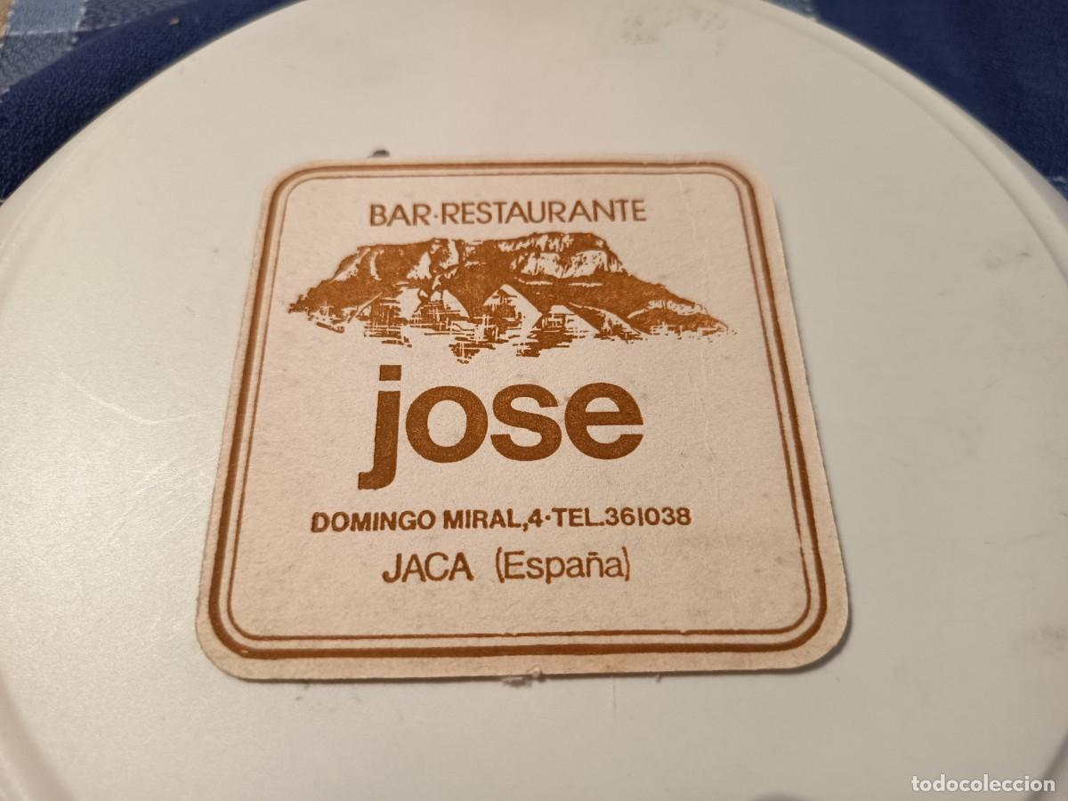 Otros art&iacute;culos de coleccionismo en papel: POSAVASOS RESTAURANTE JOSE-JACA-HUESCA