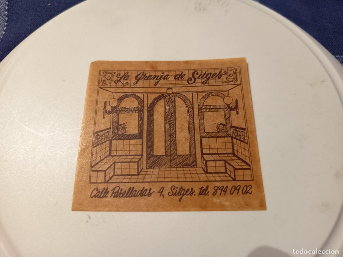Otros art&iacute;culos de coleccionismo en papel: POSAVASOS LA GRANJA DE SITGES-GERONA