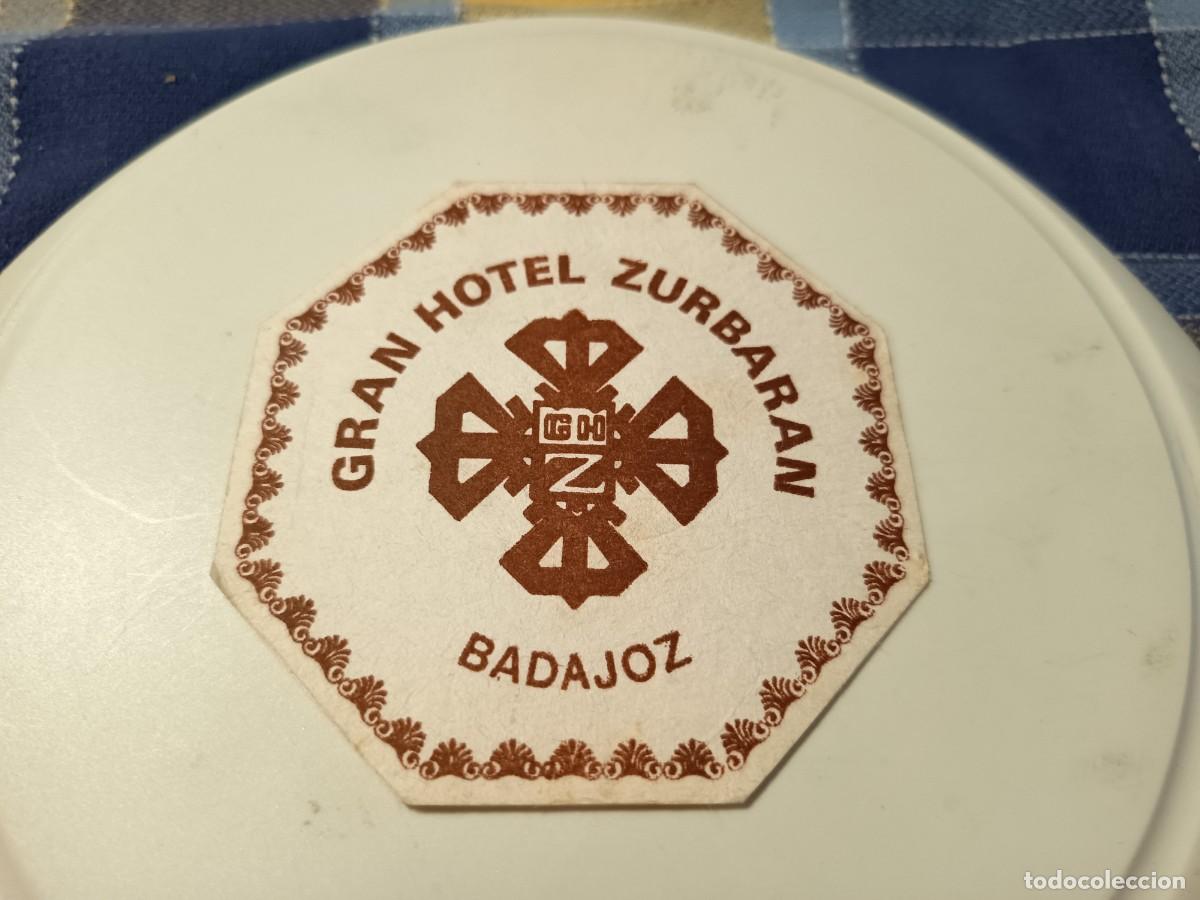 Otros art&iacute;culos de coleccionismo en papel: POSAVASOS GRAN HOTEL ZURBARAN-BADAJOZ