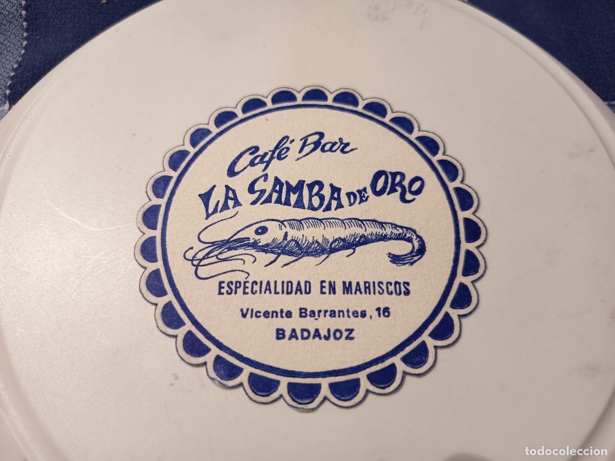 Otros art&iacute;culos de coleccionismo en papel: POSAVASOS CAFE BAR LA GAMBA DE ORO-BADAJOZ