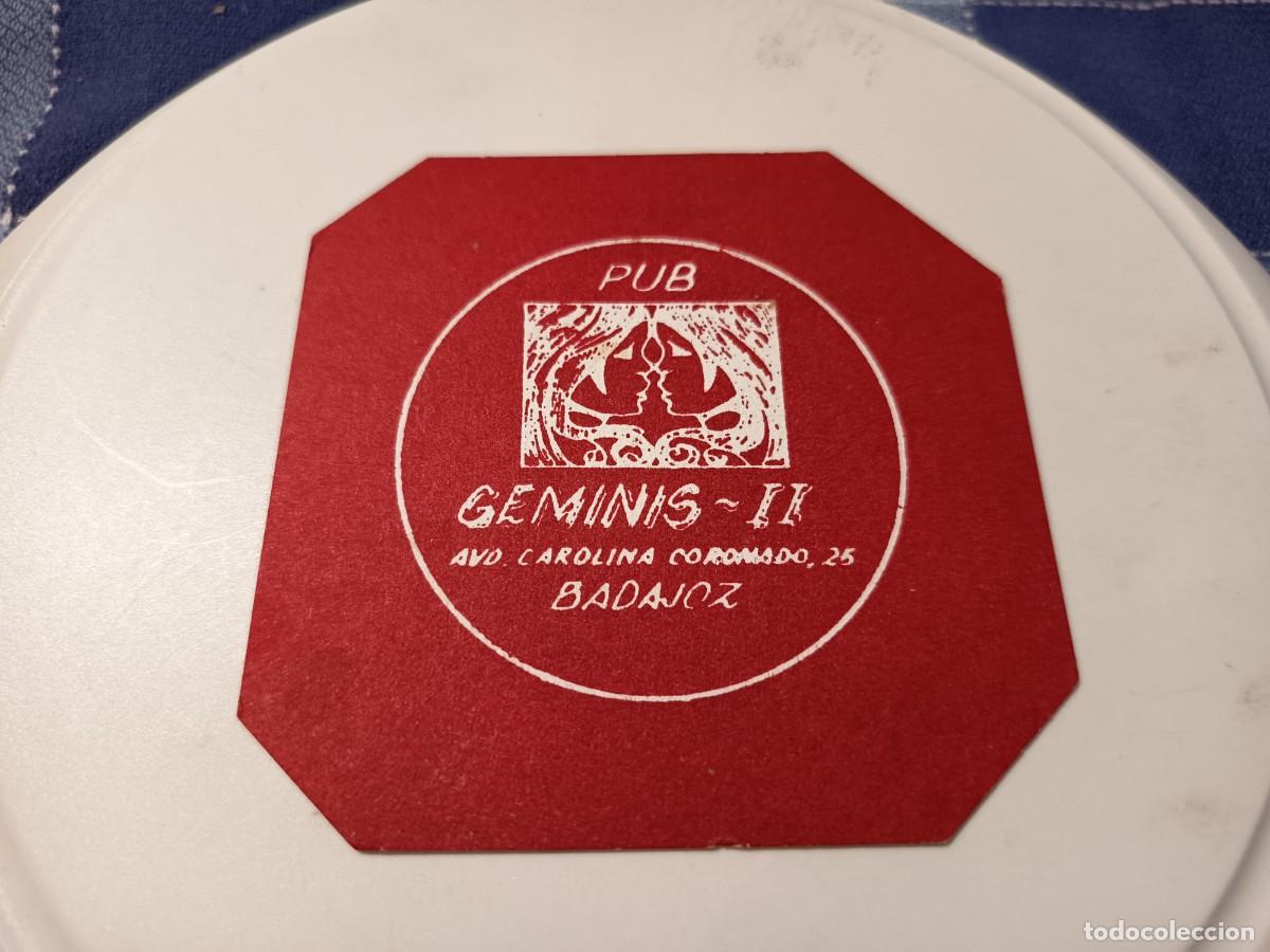 Otros art&iacute;culos de coleccionismo en papel: POSAVASOS PUB GEMINIS 2-BADAJOZ