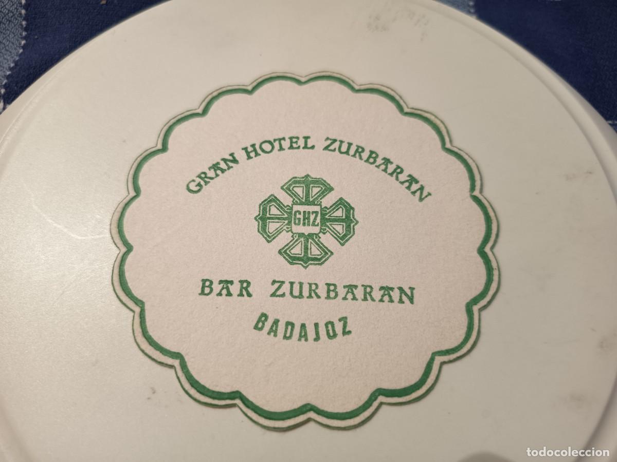 Otros art&iacute;culos de coleccionismo en papel: POSAVASOS GRAN HOTEL ZURBARAN-BADAJOZ