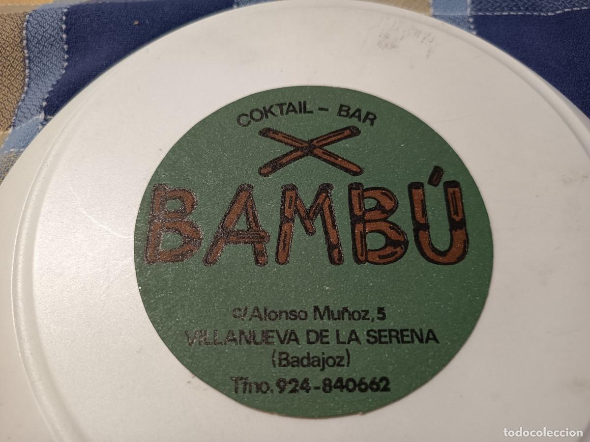 Otros art&iacute;culos de coleccionismo en papel: POSAVASOS COKTAIL BAR BAMBU-BADAJOZ