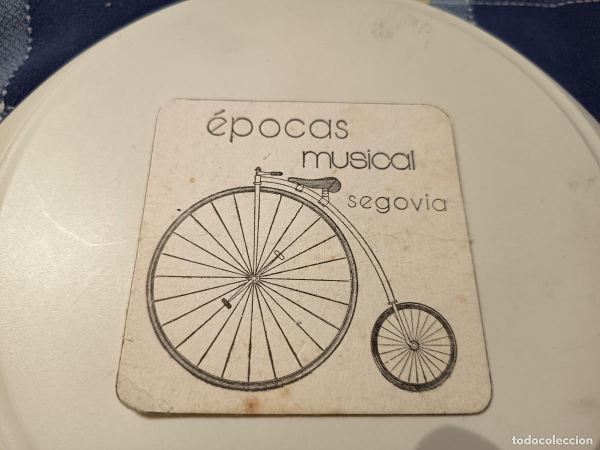 Otros art&iacute;culos de coleccionismo en papel: POSAVASOS MUSICAL EPOCAS-SEGOVIA