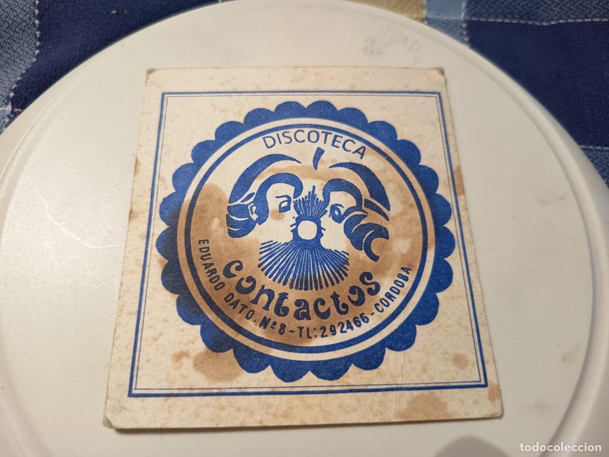 Otros art&iacute;culos de coleccionismo en papel: POSAVASOS DISCOTECA CONTACTOS-CORDOBA