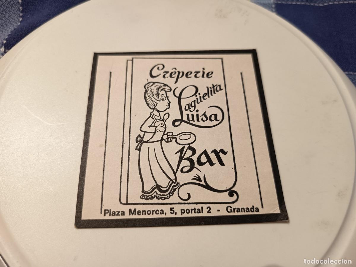 Otros art&iacute;culos de coleccionismo en papel: POSAVASOS BAR LA AGUELITA LUISA-GRANADA