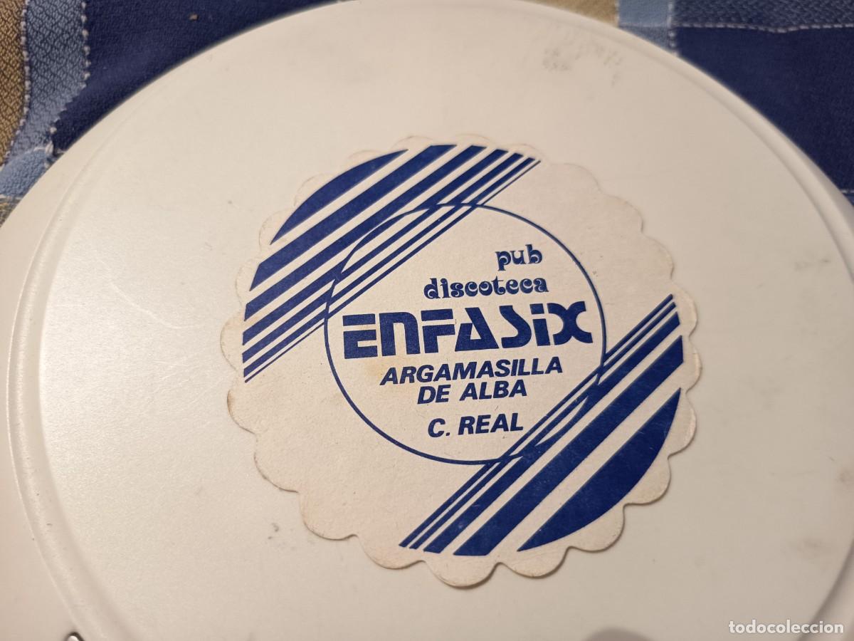 Otros art&iacute;culos de coleccionismo en papel: POSAVASOS PUB DISCOTECA ENFASIX-ARGAMASILLA-CIUDAD REAL