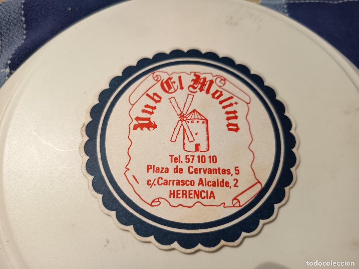 Otros art&iacute;culos de coleccionismo en papel: POSAVASOS PUB EL MOLINO-HERENCIA-CIUDAD REAL